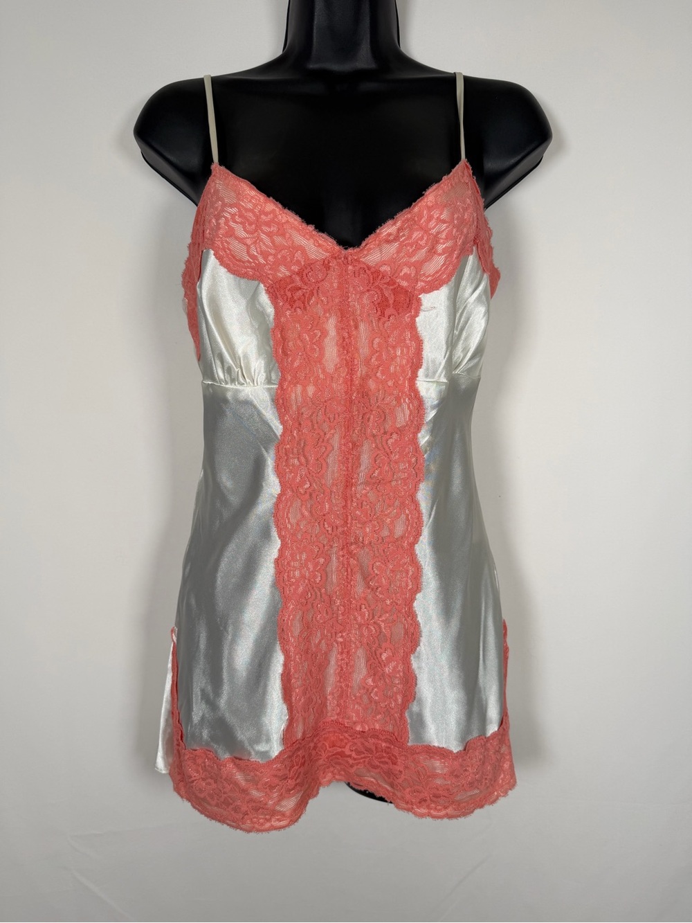 Lace Coral Trim Babydoll Camisole